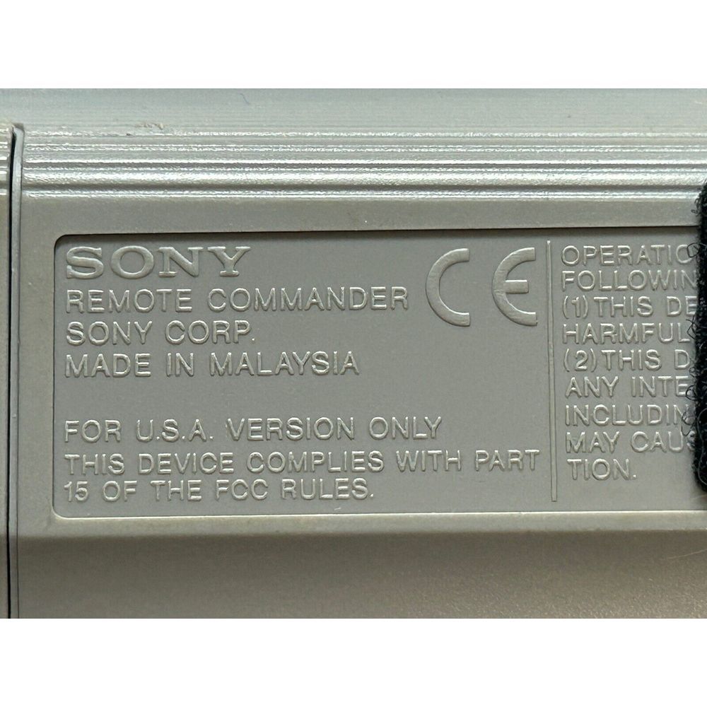 SONY (RM-AV3000) Integrated 18 Component Universal Remote Commander Works - Picture 5 of 5